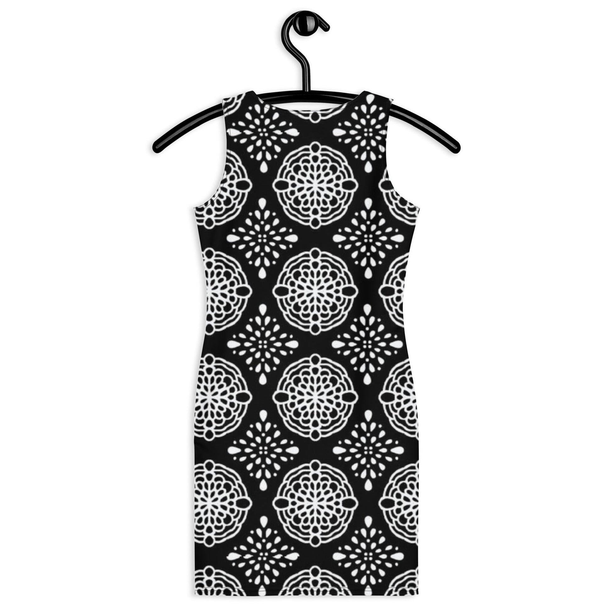 Women's Bodycon dress, Black White Pencil Dresses, Body hugging fit tank top dress, elegant bodycon, sleeveless dress for your favorite party, summer and spring dress - PratSN