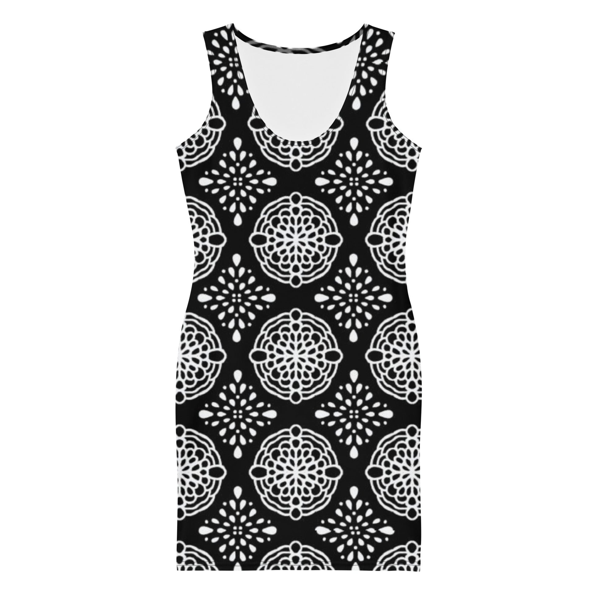 Women's Bodycon dress, Black White Pencil Dresses, Body hugging fit tank top dress, elegant bodycon, sleeveless dress for your favorite party, summer and spring dress - PratSN