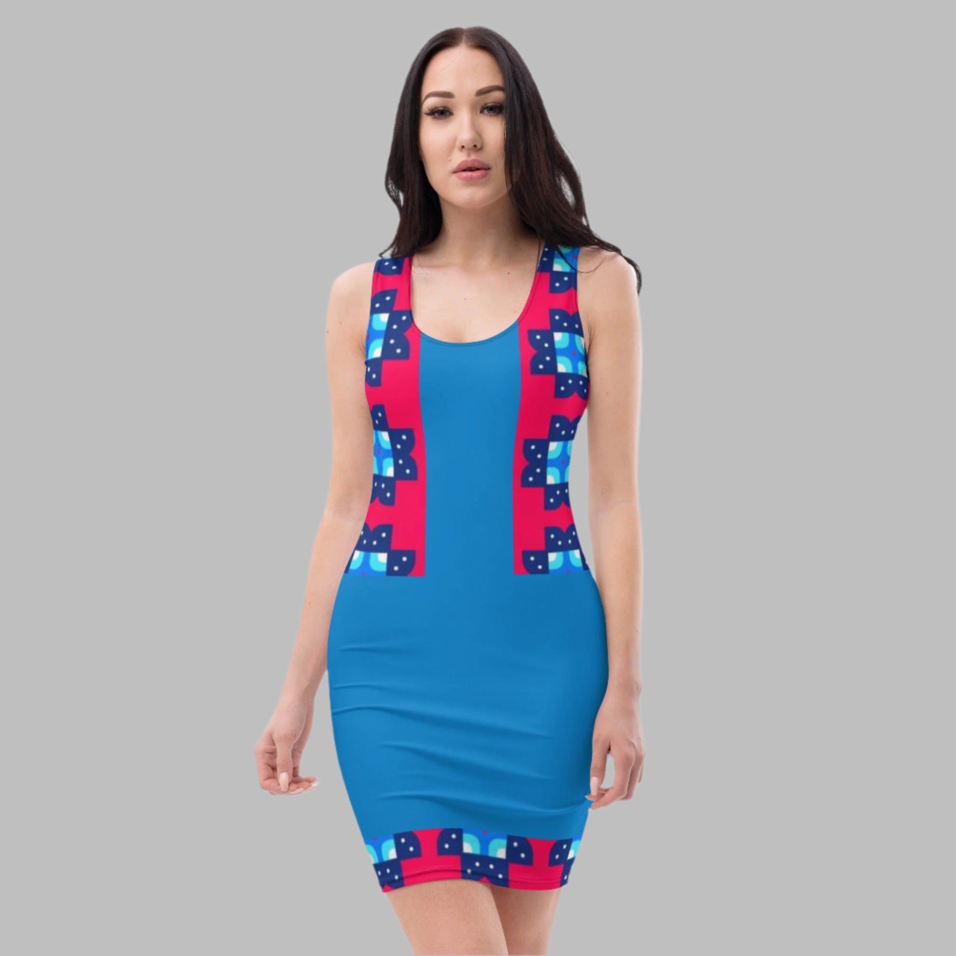 Women's Bodycon dress, Body hugging fit tank top dress, elegant bodycon, sleeveless dress for your favorite party, summer and spring dress - PratSN