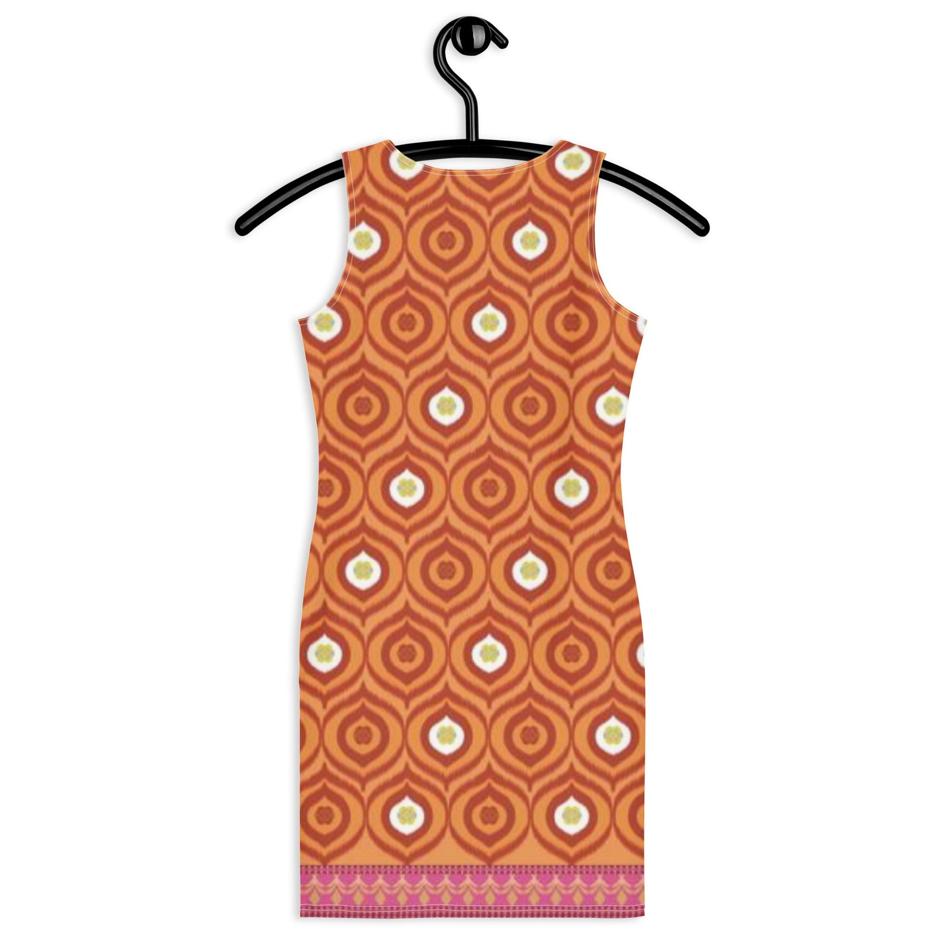 Women's Bodycon dress, Mango Tango Pencil Dresses, Body hugging fit tank top dress, elegant bodycon, sleeveless dress for your favorite party, summer and spring dress - PratSN