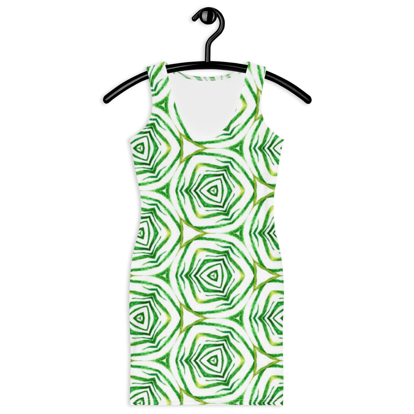 Women's Bodycon dress, Rose White Green Pencil Dresses, Body hugging fit tank top dress, elegant bodycon, sleeveless dress for your favorite party, summer and spring dress - PratSN