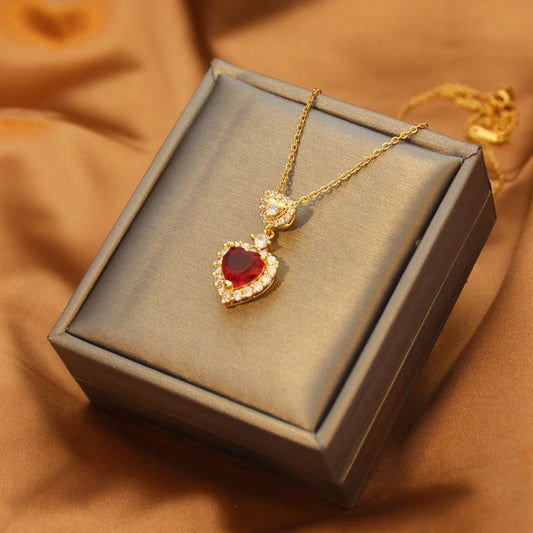 Women's Clavicle Chain Simple All - match Necklace Does Not Fade - PratSN
