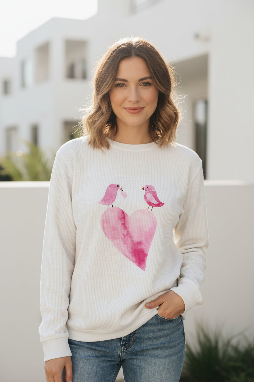 Women's Comfy Cord Sweatshirt - PratSN