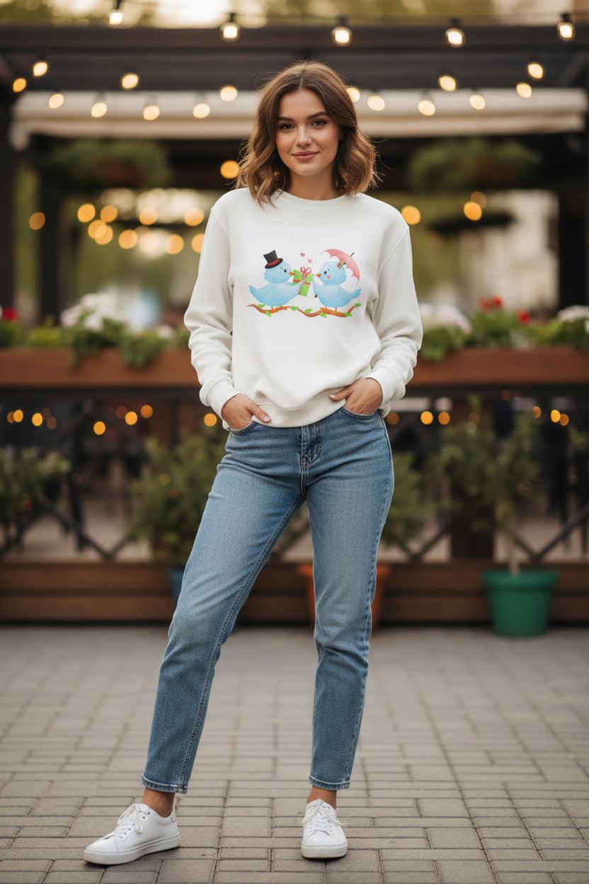 Women's Comfy Cord Sweatshirt - PratSN