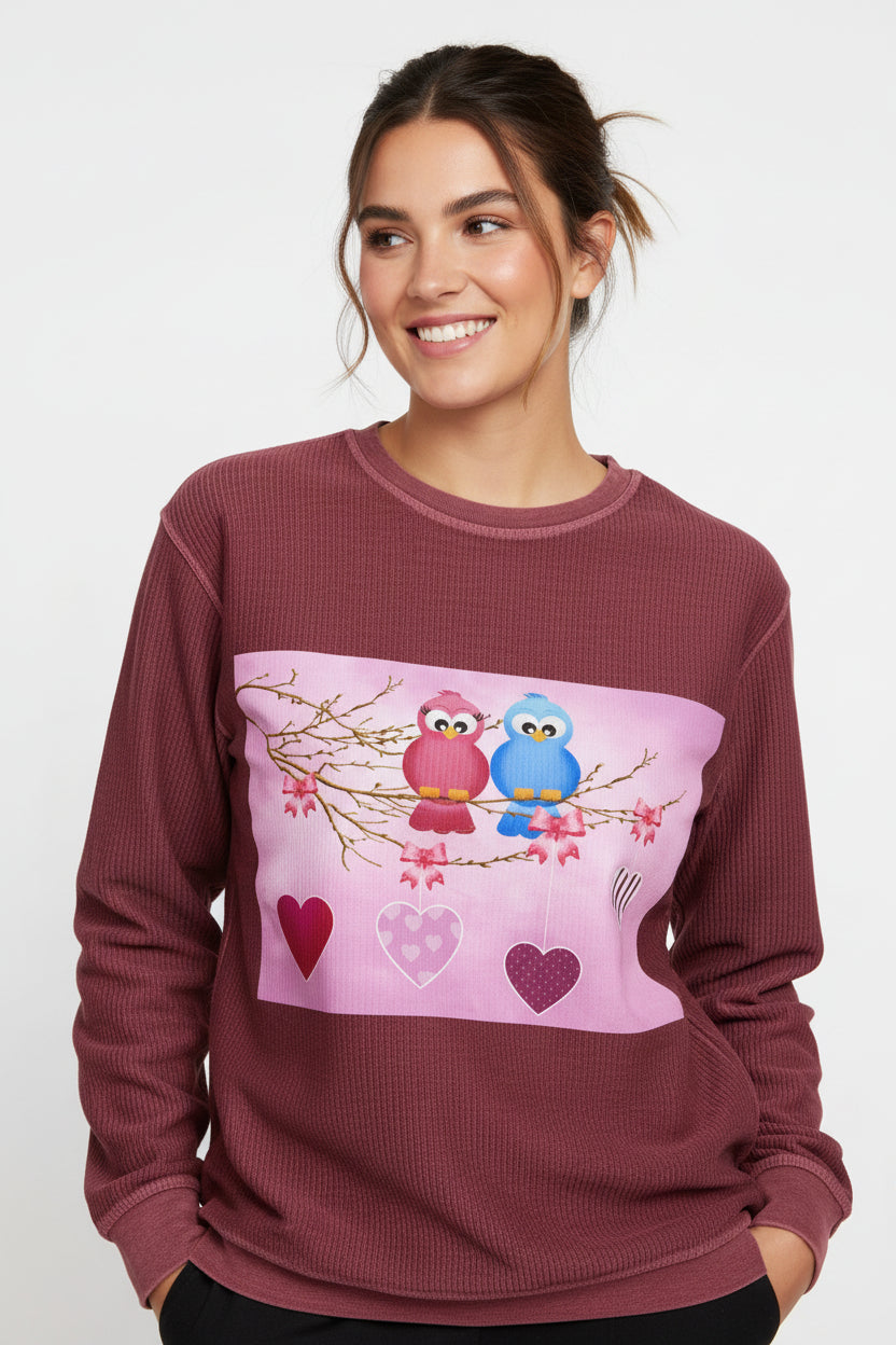 Women's Comfy Cord Sweatshirt - PratSN