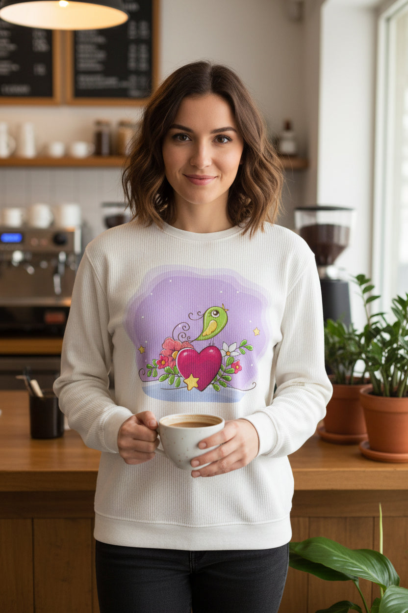 Women's Comfy Cord Sweatshirt - PratSN