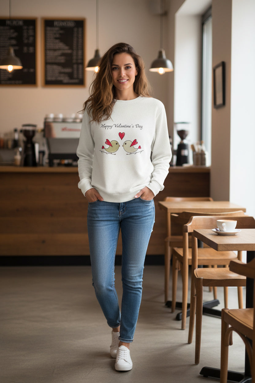 Women's Comfy Cord Sweatshirt - PratSN