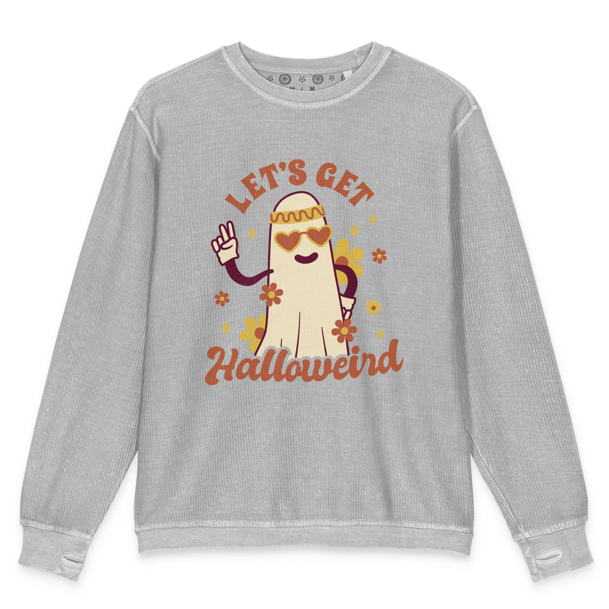 Women's Comfy Cord Sweatshirt, Halloween Sweatshirt - PratSN