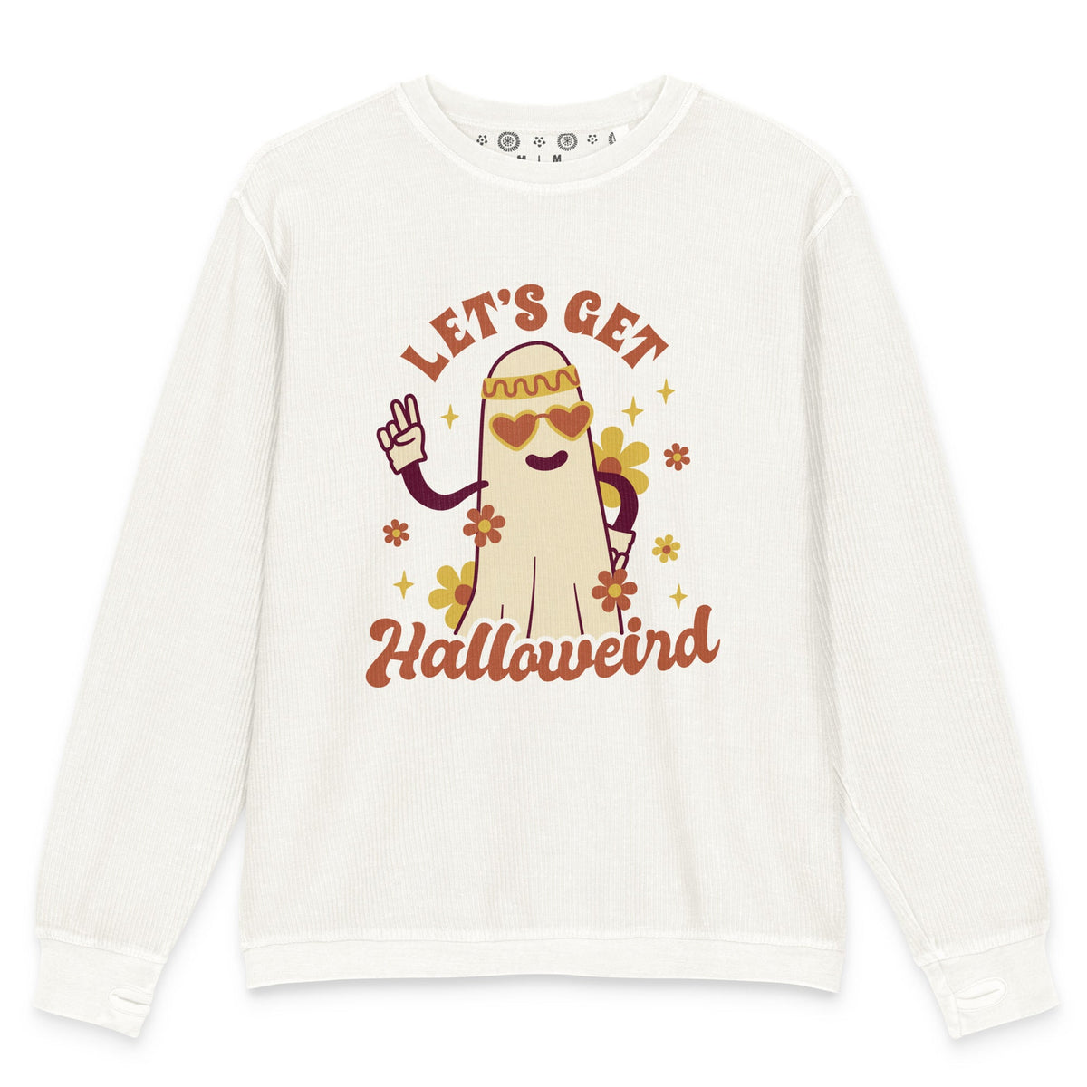 Women's Comfy Cord Sweatshirt, Halloween Sweatshirt - PratSN
