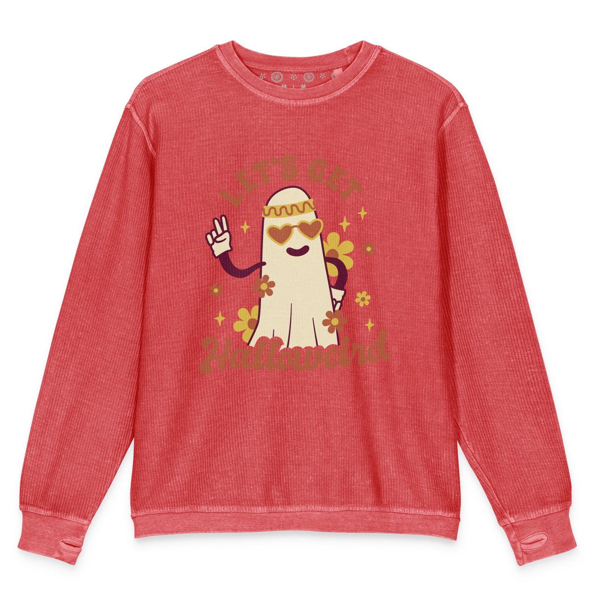 Women's Comfy Cord Sweatshirt, Halloween Sweatshirt - PratSN