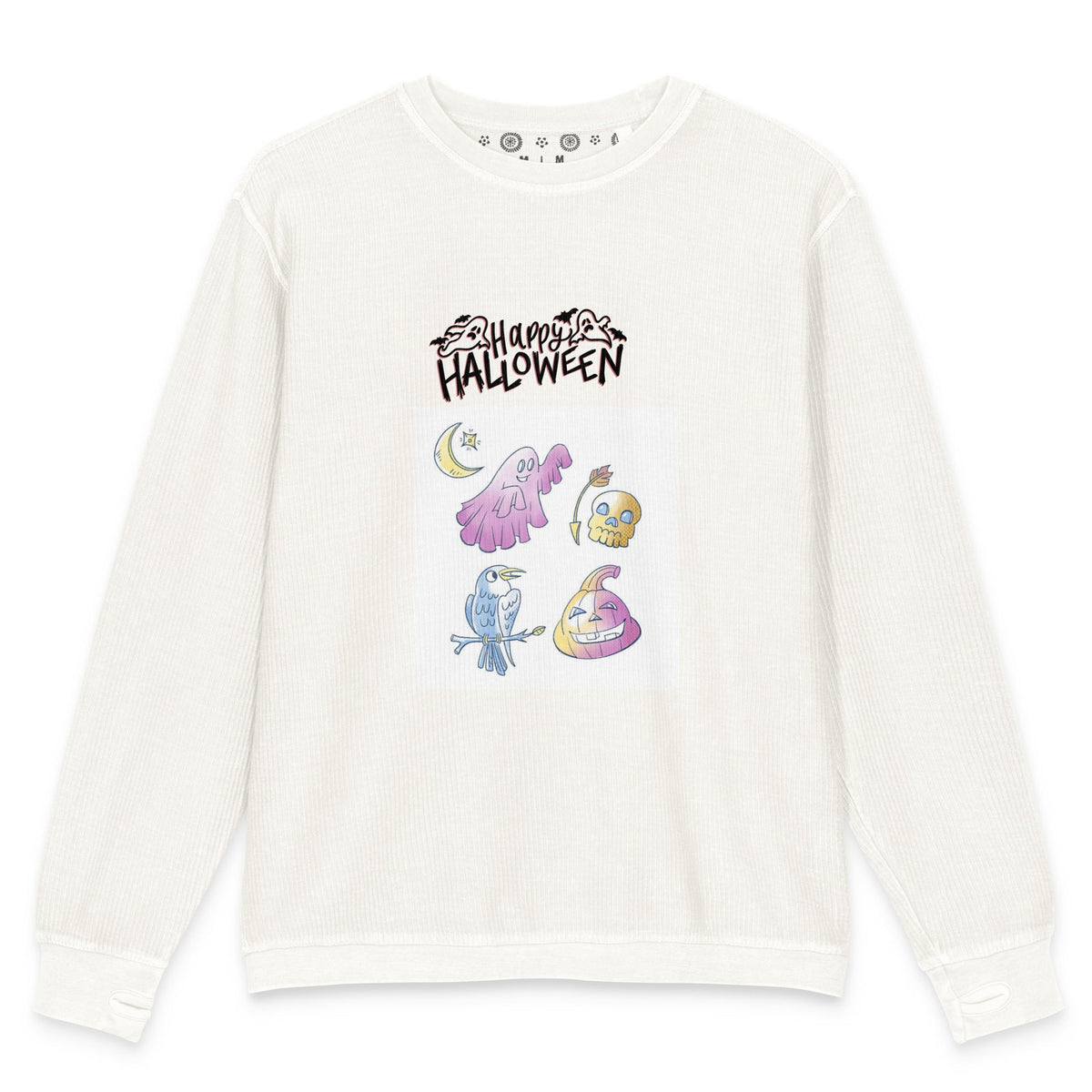 Women's Comfy Cord Sweatshirt, Halloween Sweatshirt - PratSN