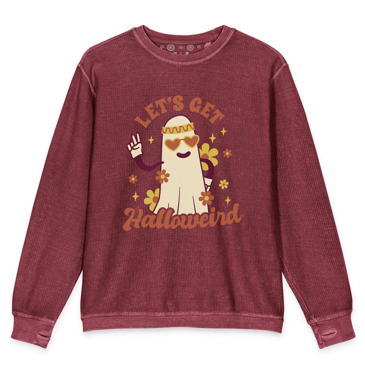 Women's Comfy Cord Sweatshirt, Halloween Sweatshirt - PratSN