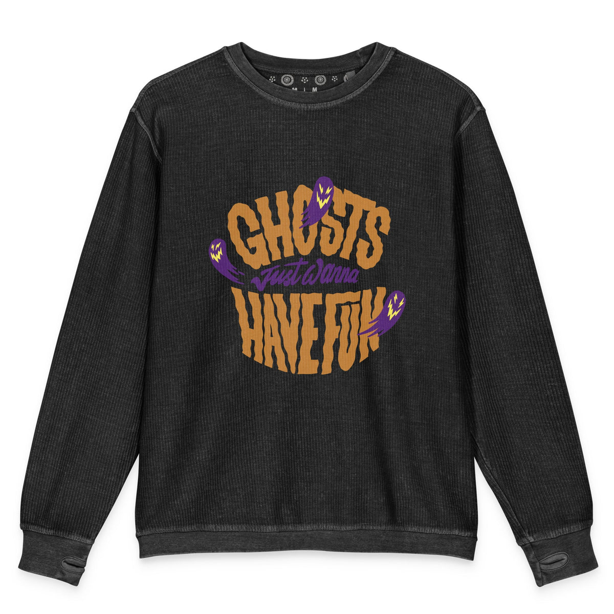 Women's Comfy Cord Sweatshirt Halloween Sweatshirt - PratSN
