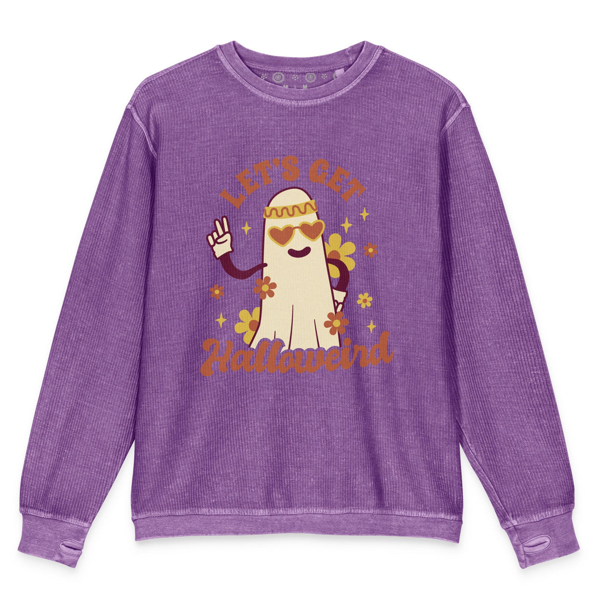 Women's Comfy Cord Sweatshirt, Halloween Sweatshirt - PratSN