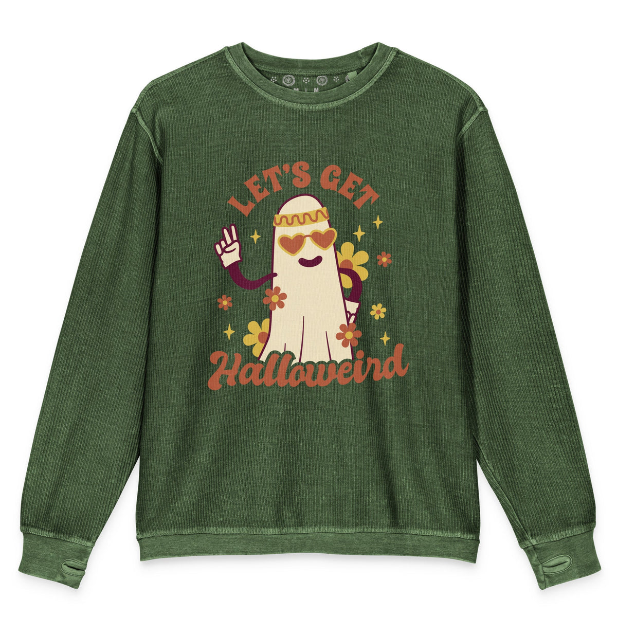 Women's Comfy Cord Sweatshirt, Halloween Sweatshirt - PratSN
