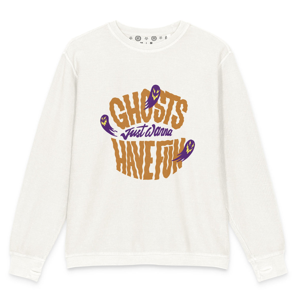 Women's Comfy Cord Sweatshirt Halloween Sweatshirt - PratSN