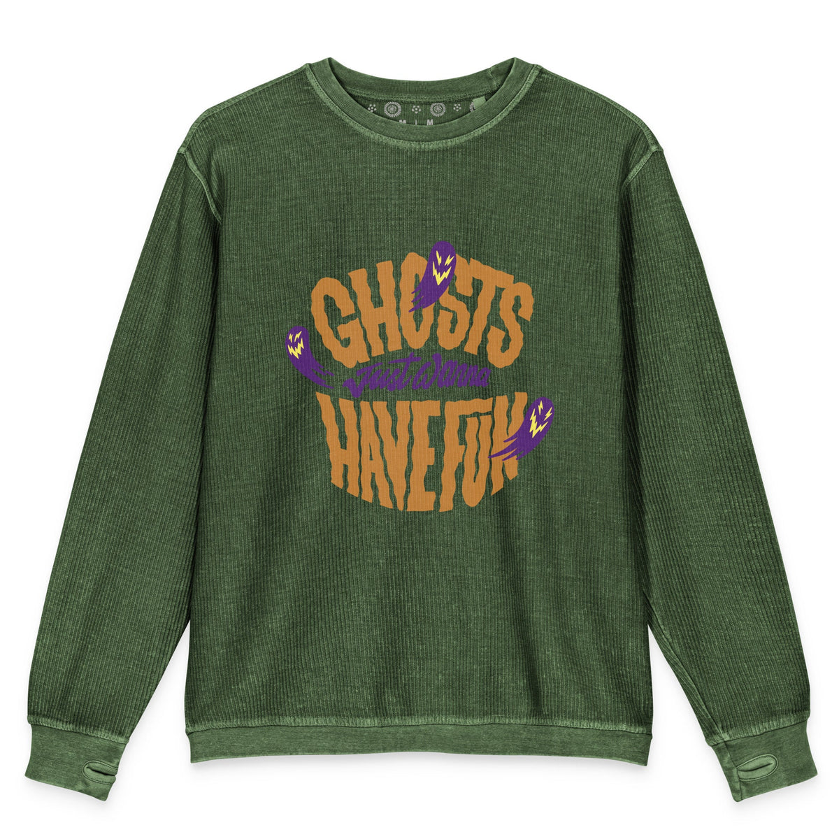 Women's Comfy Cord Sweatshirt Halloween Sweatshirt - PratSN