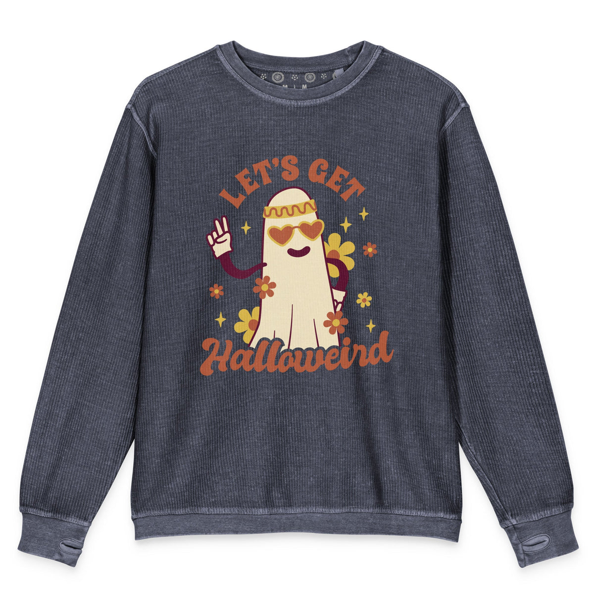 Women's Comfy Cord Sweatshirt, Halloween Sweatshirt - PratSN