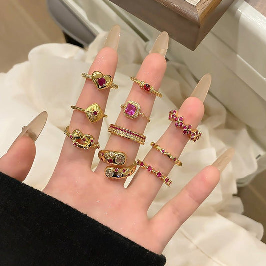 Women's Cool Fashion All - Matching Index Finger Rings - PratSN