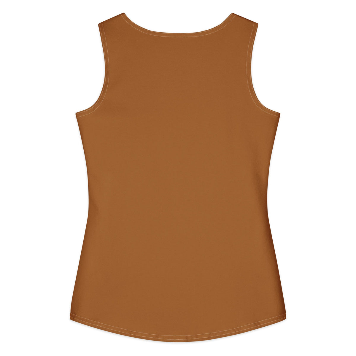 Women's cotton tank top, Brown Top - PratSN