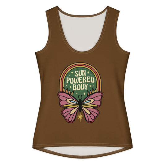 Women's Cotton Tank Top Butter Fly Tank Top, Casual Tank Top - PratSN