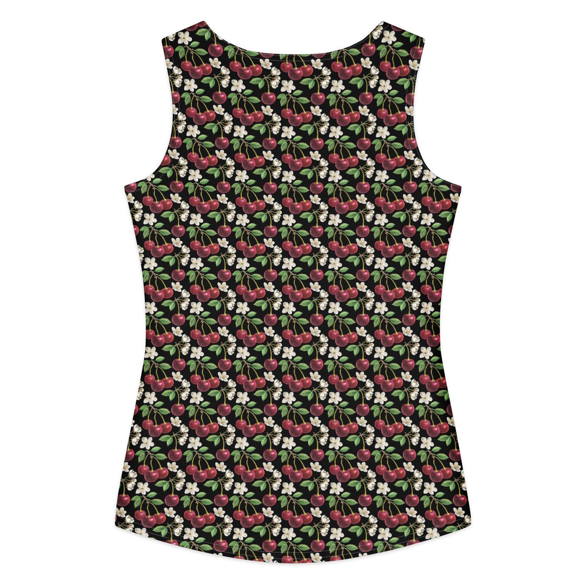 Women's cotton tank top Cherry Print Tank Top - PratSN