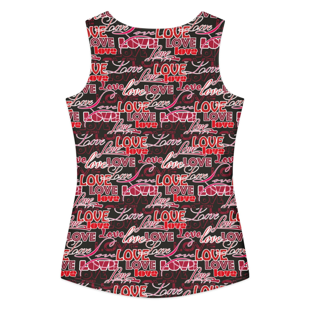 Women's cotton tank top Love Pattern Top - PratSN