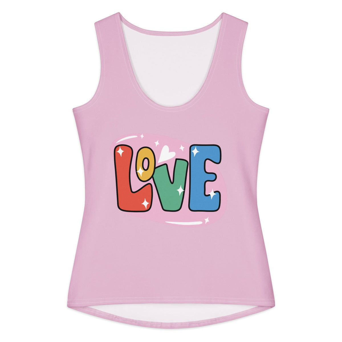 Women's Cotton Tank Top, Pink Top - PratSN