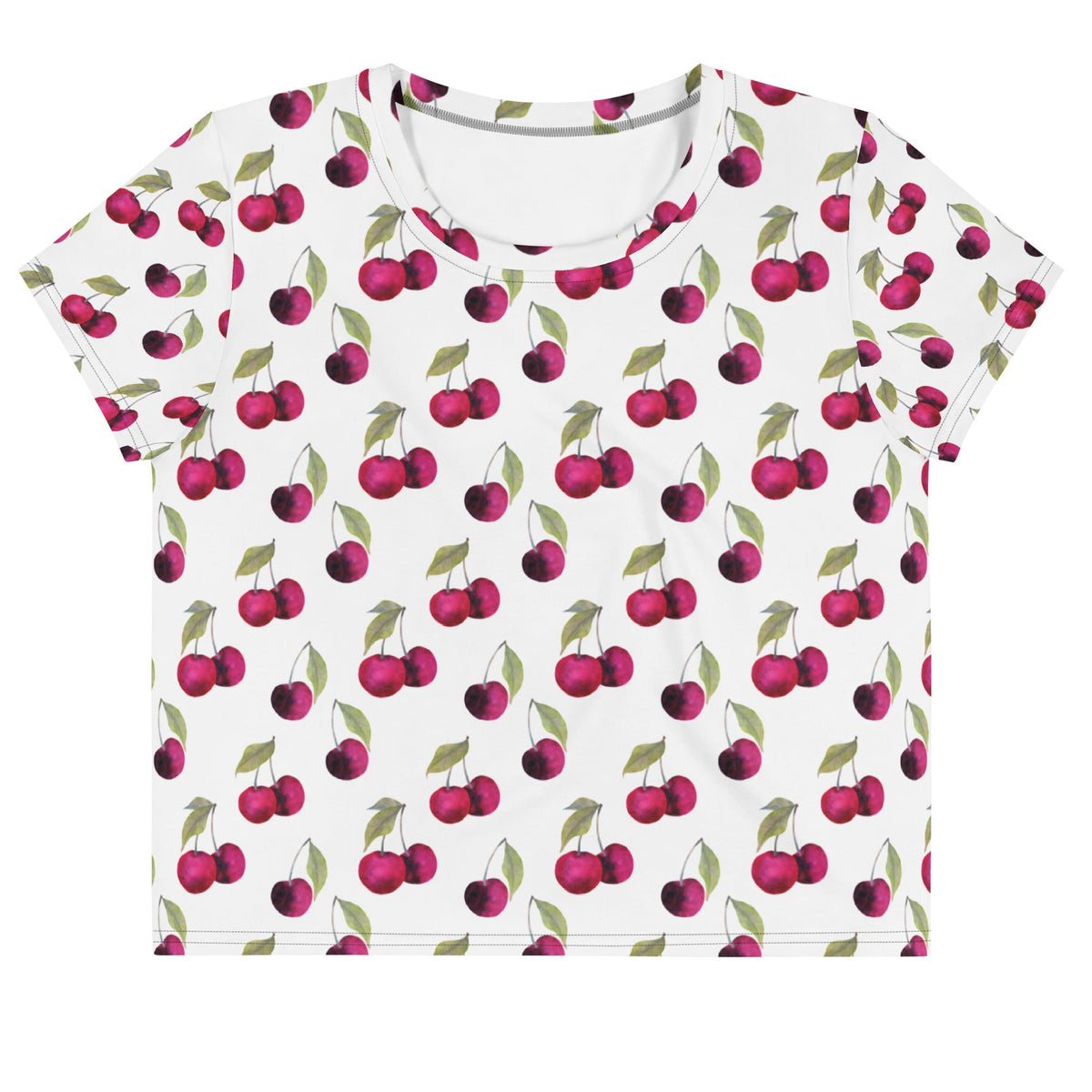 Women's Crop Tee, - PratSN