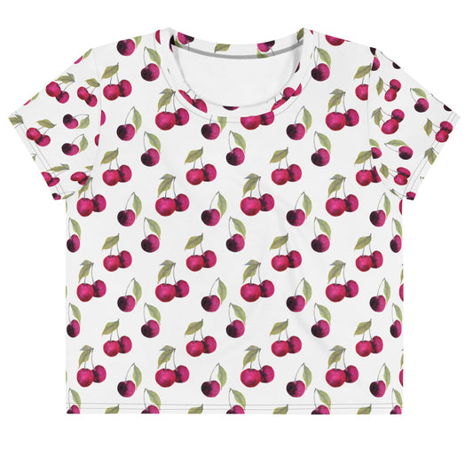 Women's Crop Tee, - PratSN