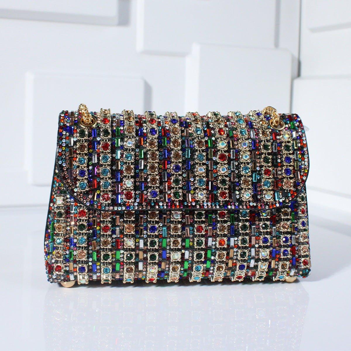 Women's Fashion Diamond Crossbody Bag - PratSN