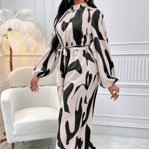 Women's Fashionable And Elegant Long Sleeved Jumpsuit - PratSN