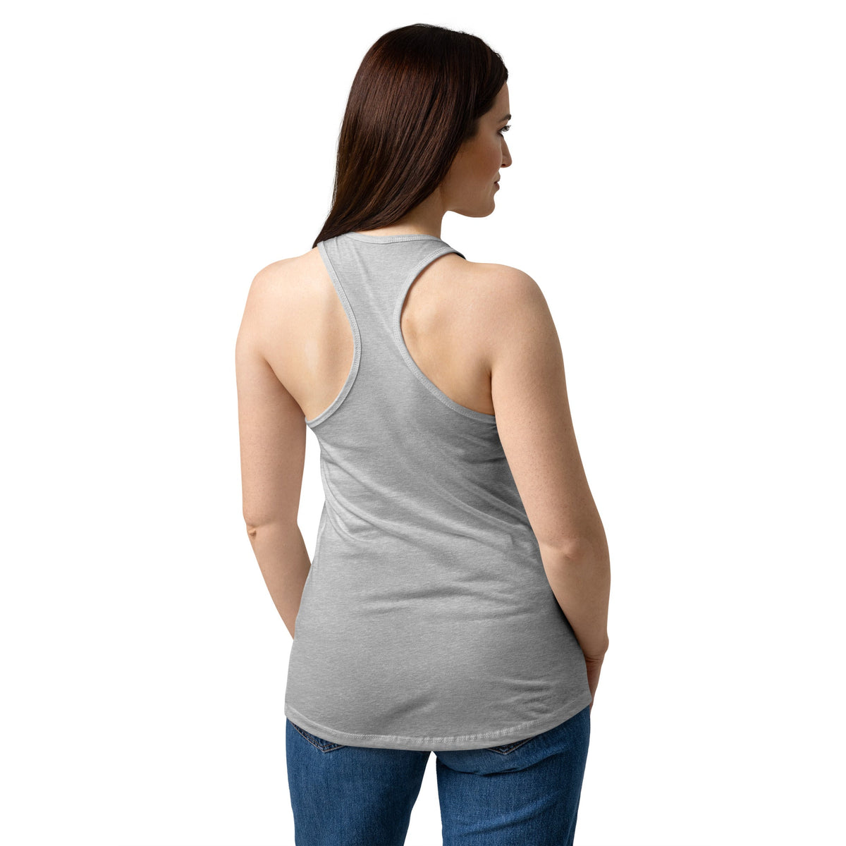 Women’s fitted racerback tank top - PratSN