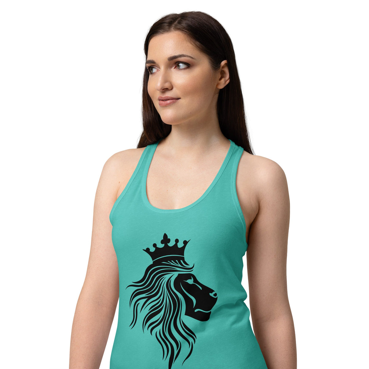 Women’s fitted racerback tank top - PratSN