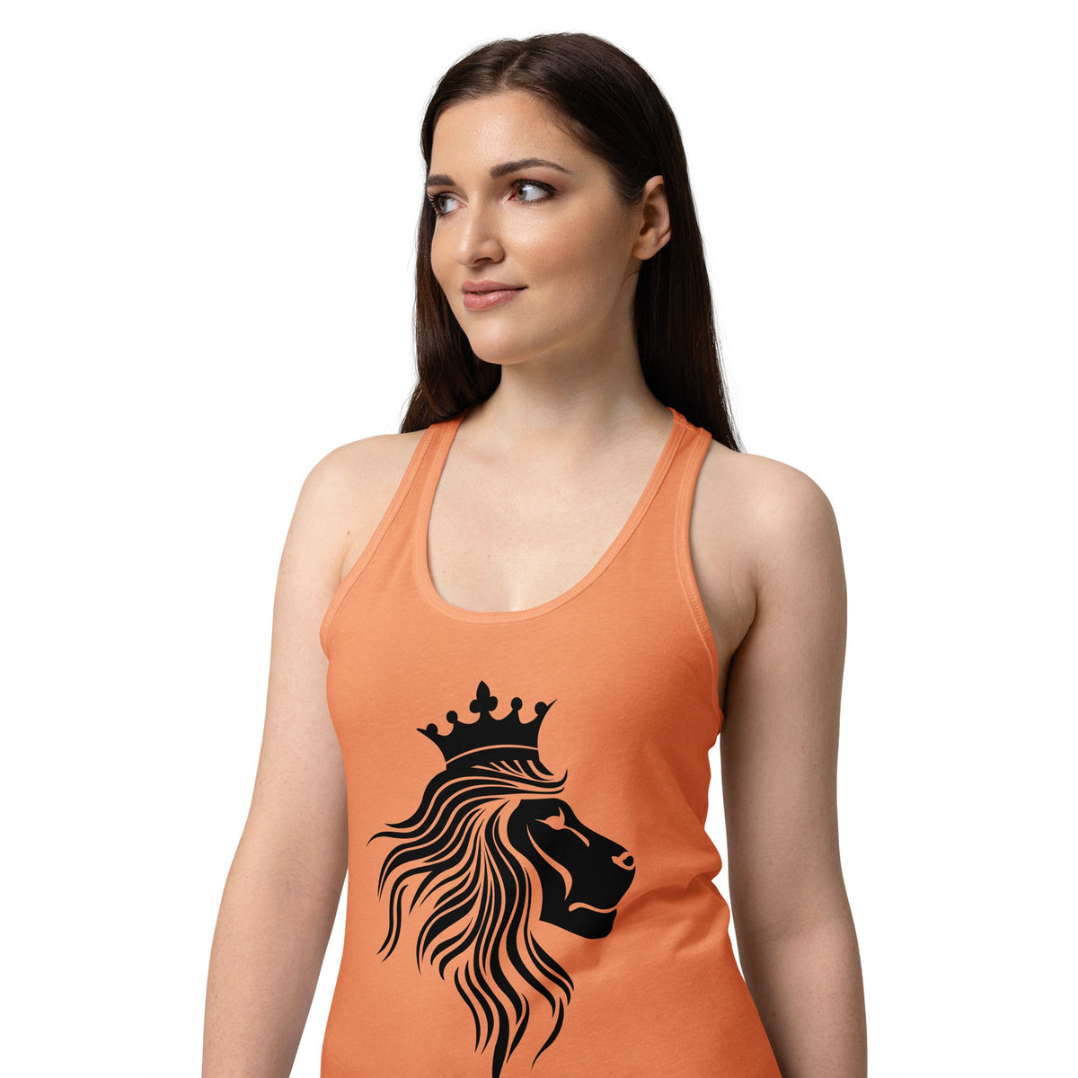 Women’s fitted racerback tank top - PratSN