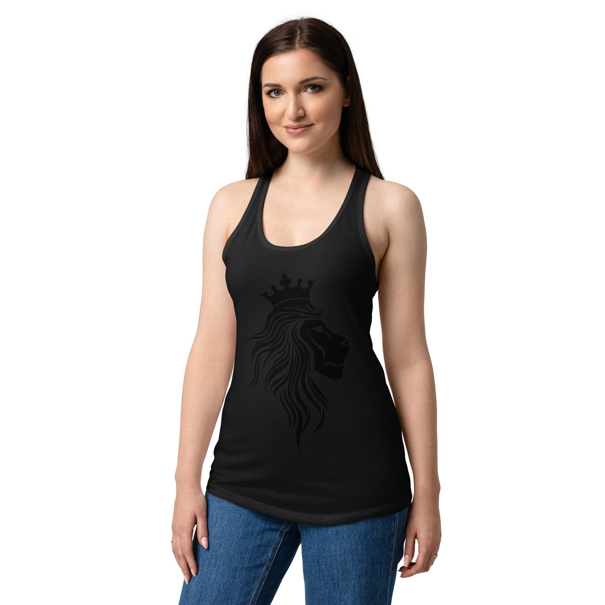 Women’s fitted racerback tank top - PratSN