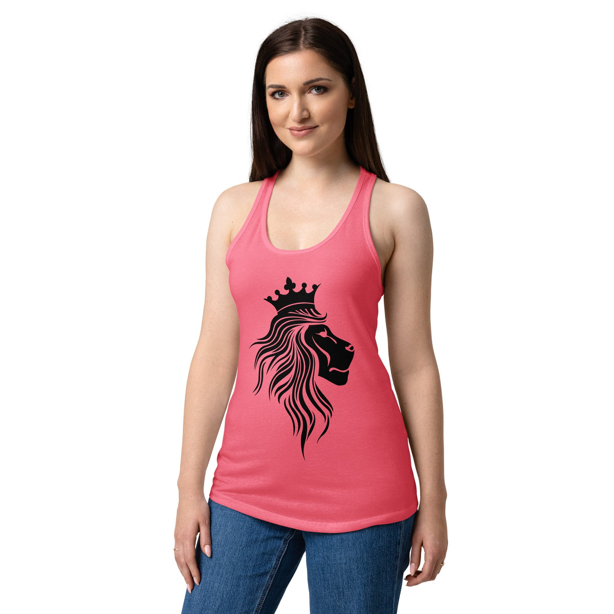 Women’s fitted racerback tank top - PratSN