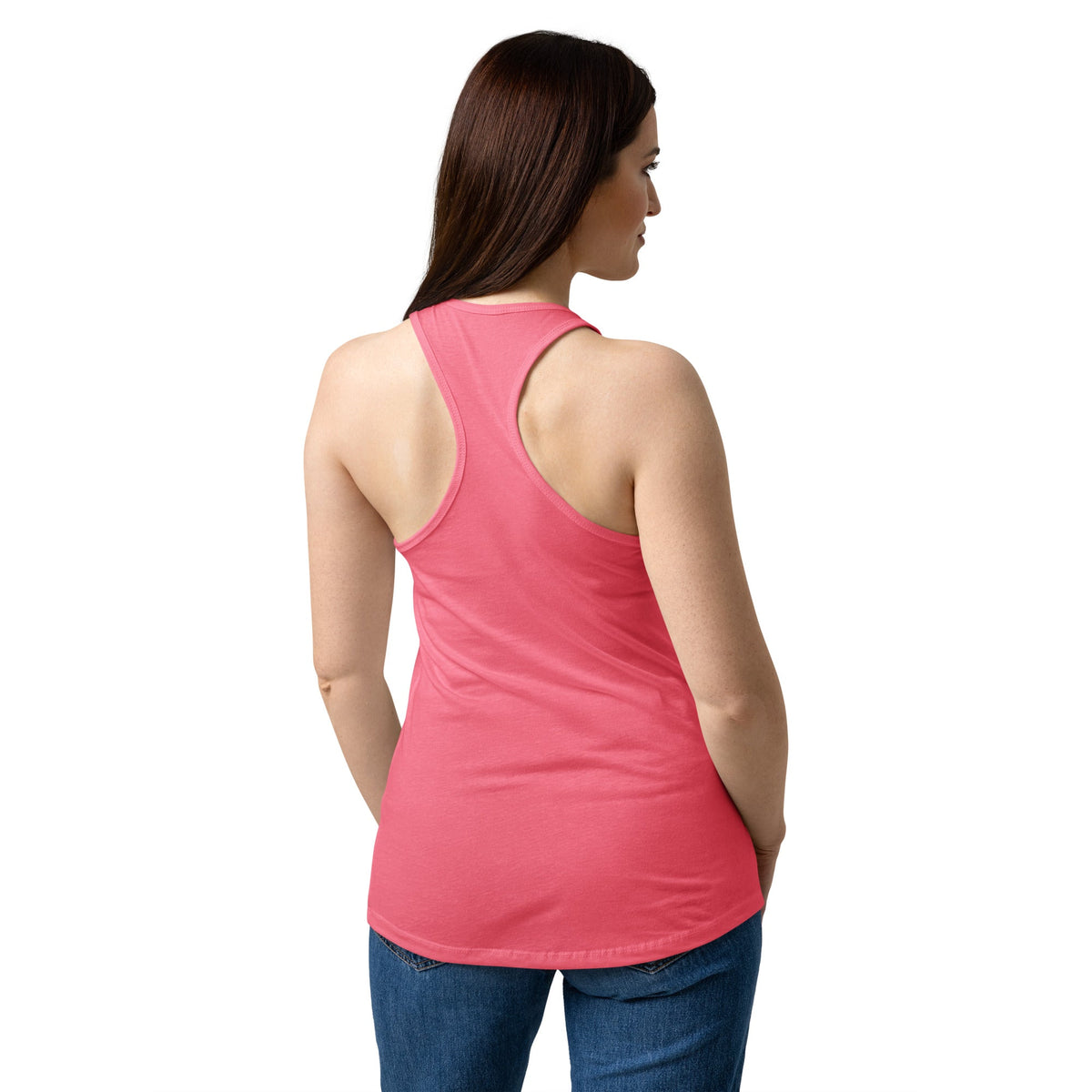 Women’s fitted racerback tank top - PratSN