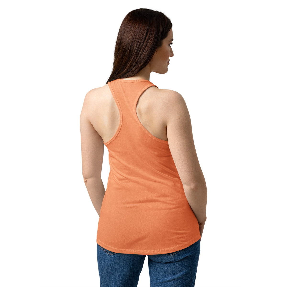 Women’s fitted racerback tank top - PratSN
