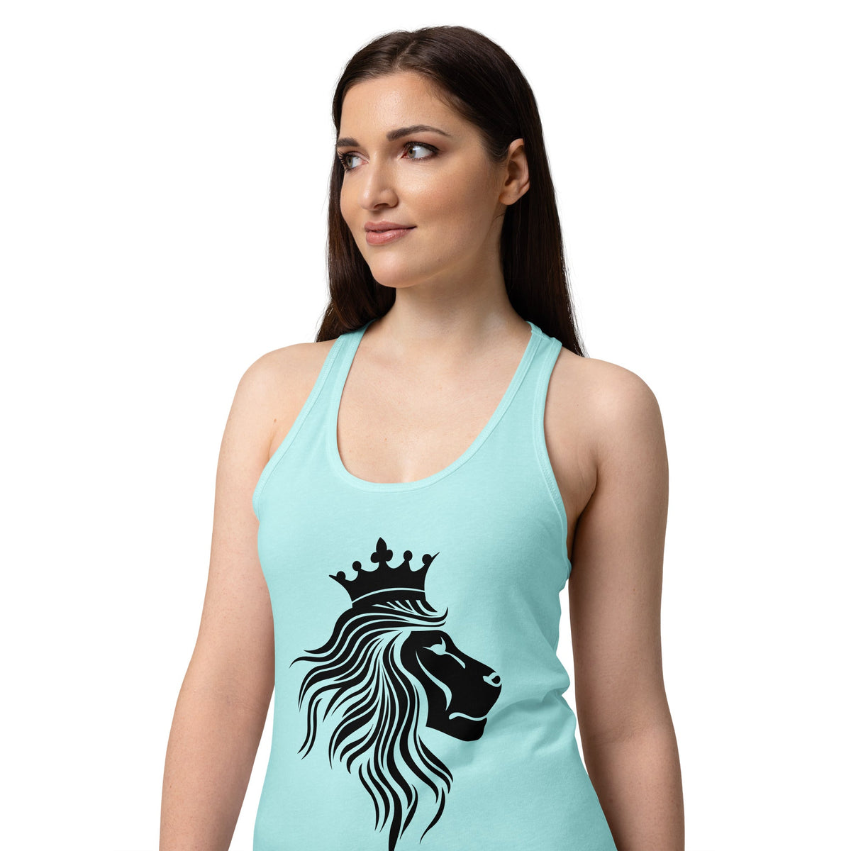 Women’s fitted racerback tank top - PratSN