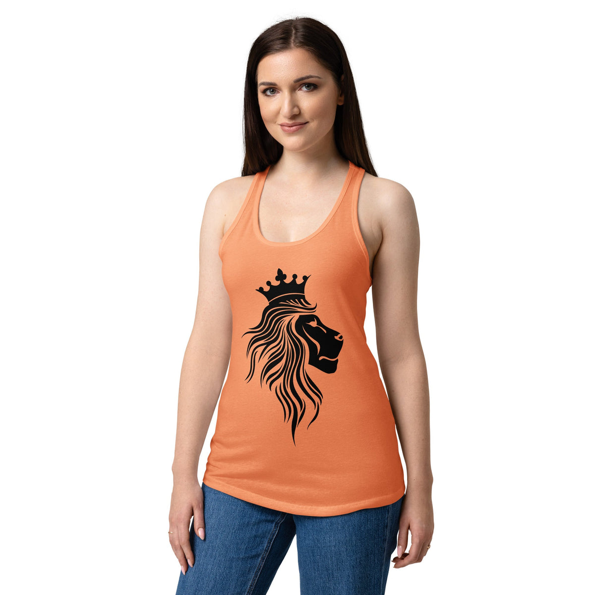 Women’s fitted racerback tank top - PratSN