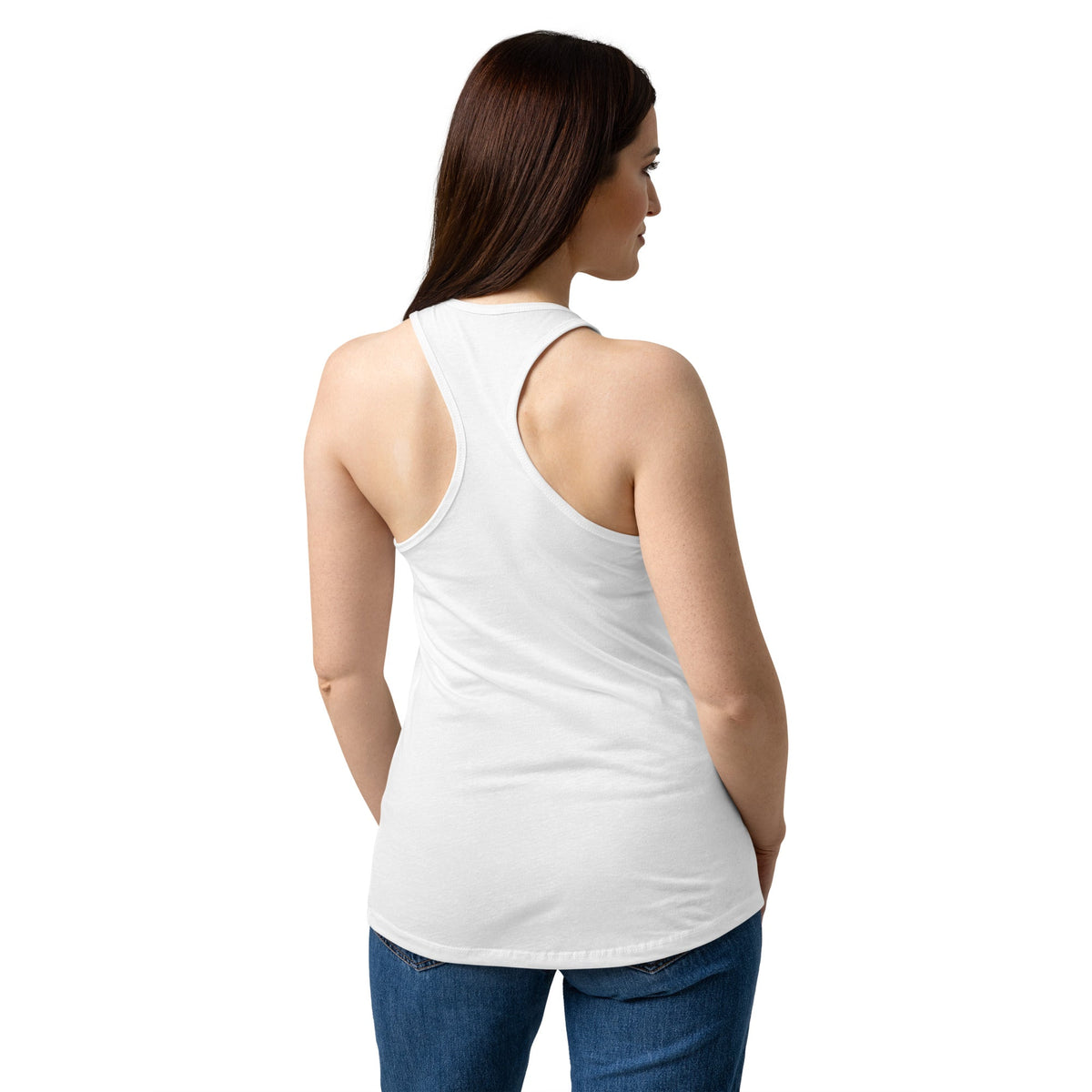 Women’s fitted racerback tank top - PratSN