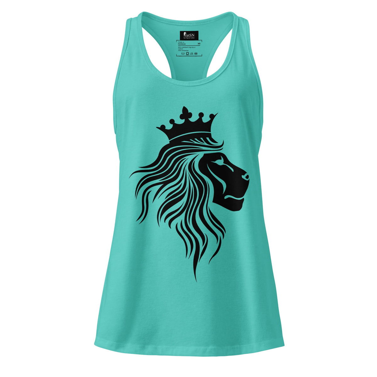 Women’s fitted racerback tank top - PratSN