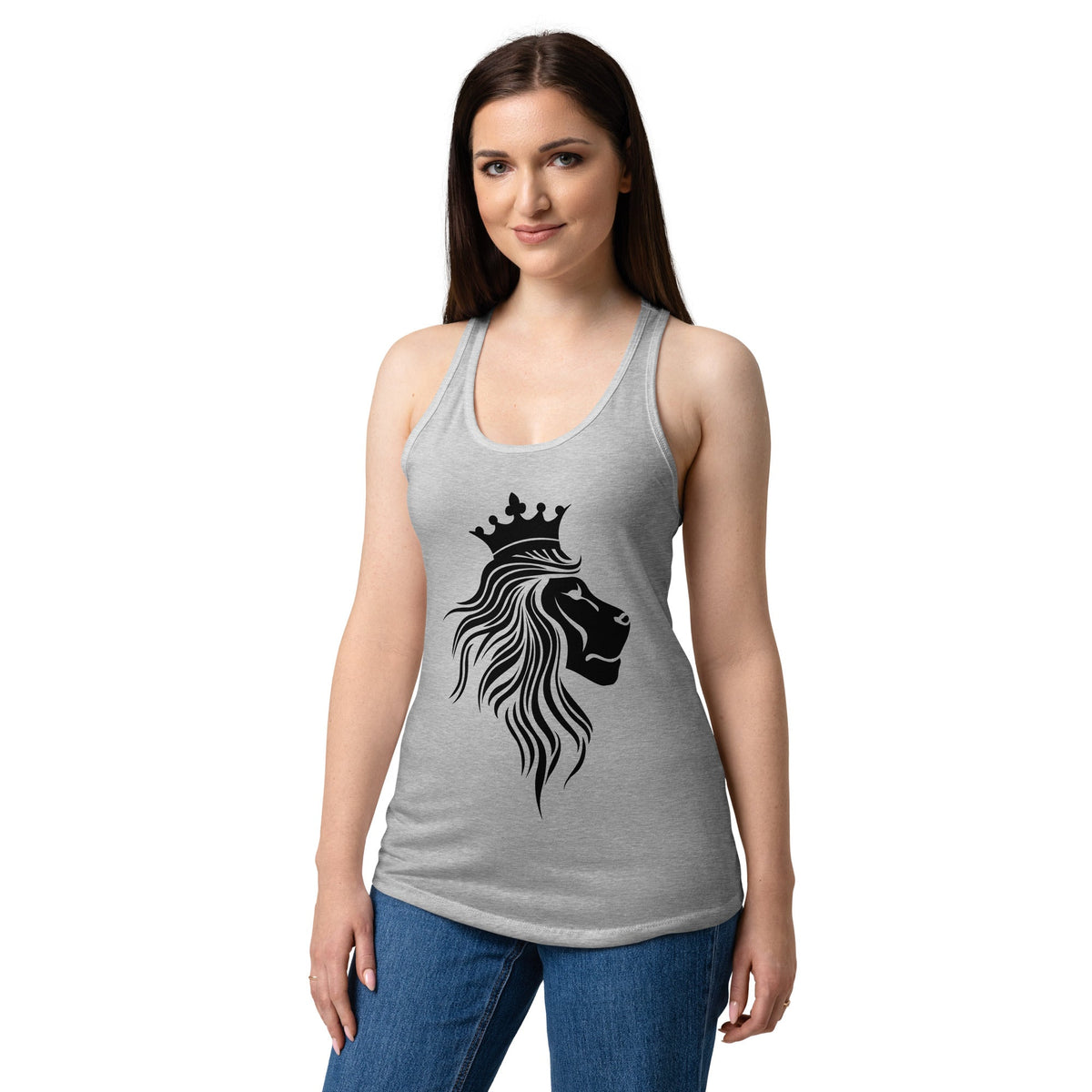 Women’s fitted racerback tank top - PratSN
