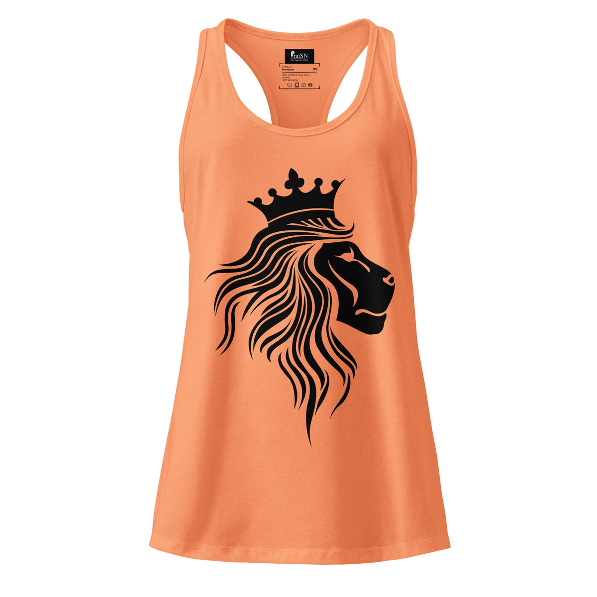 Women’s fitted racerback tank top - PratSN