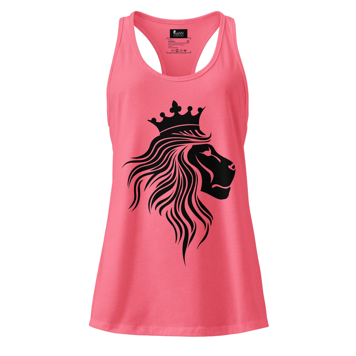 Women’s fitted racerback tank top - PratSN