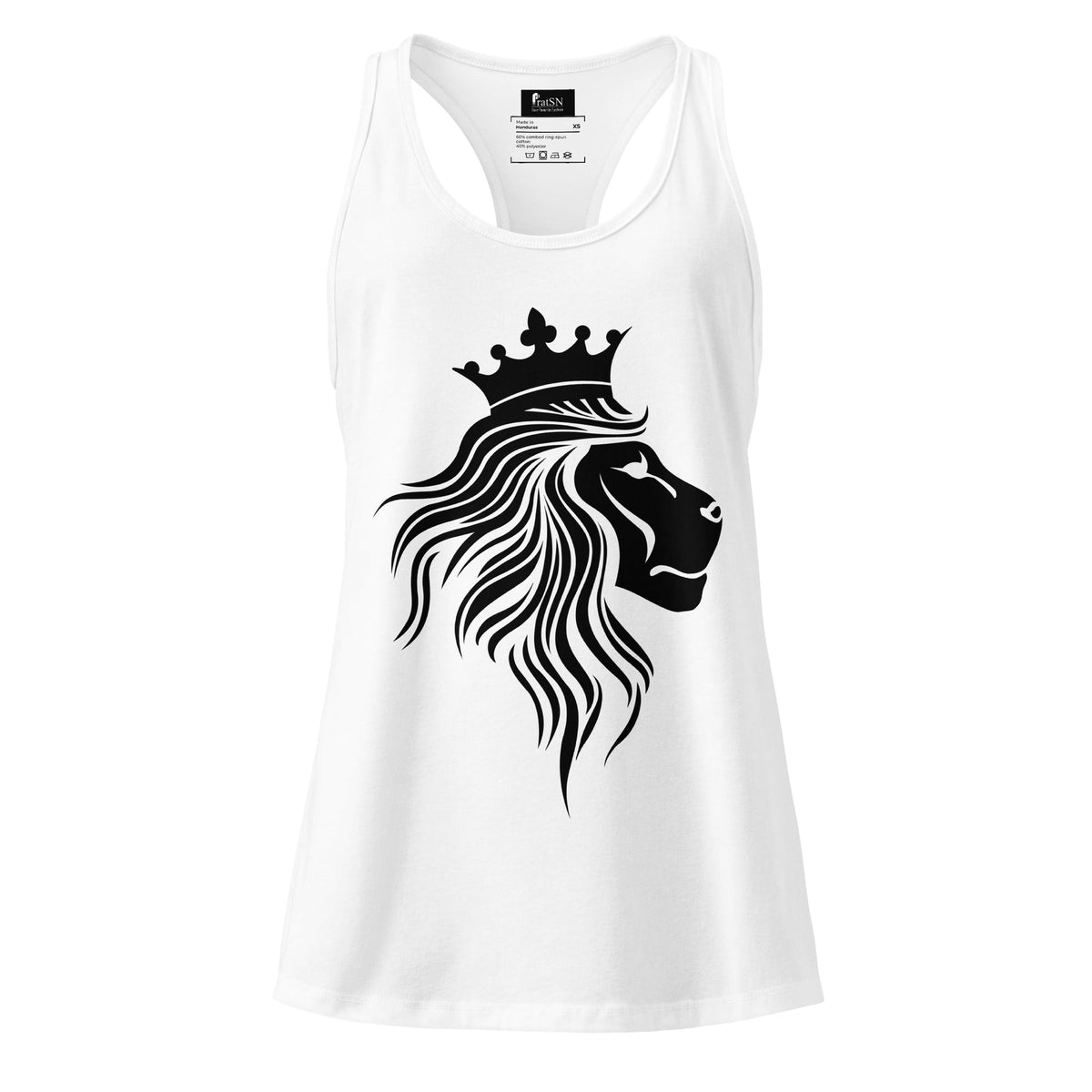 Women’s fitted racerback tank top - PratSN