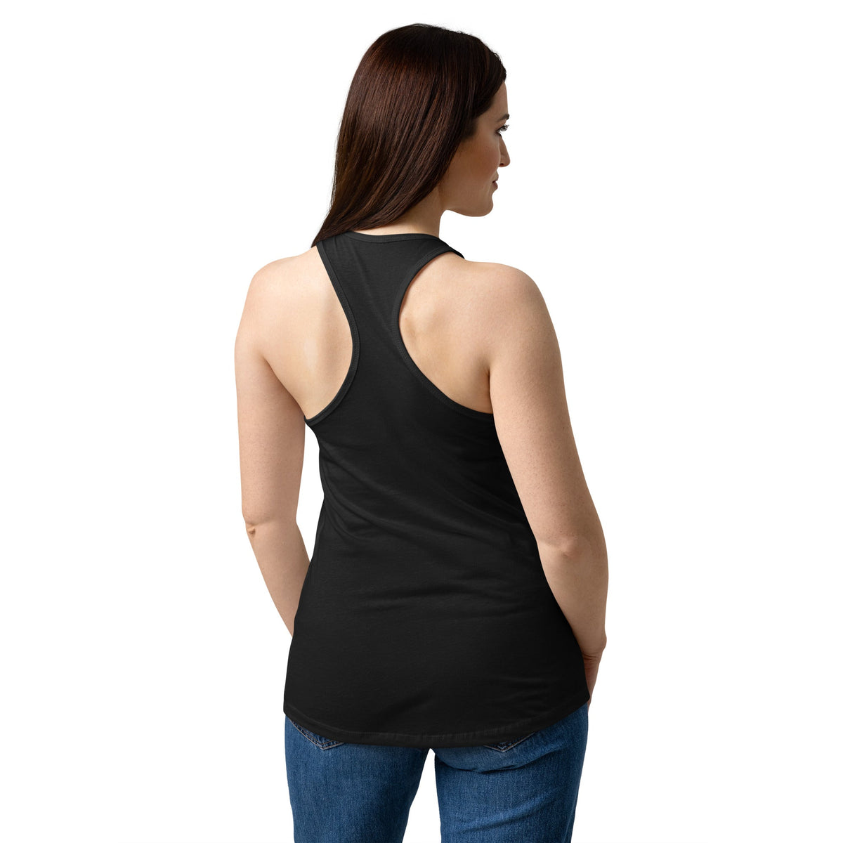 Women’s fitted racerback tank top - PratSN