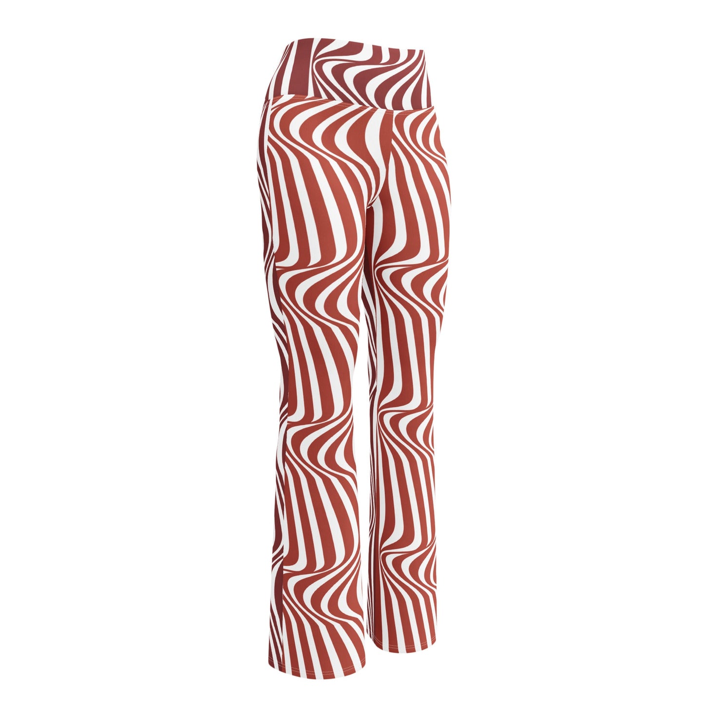 Women's Flare leggings, Tummy Control, Palazzo Pants, Bell Bottom Pants, Yoga Pants - PratSN