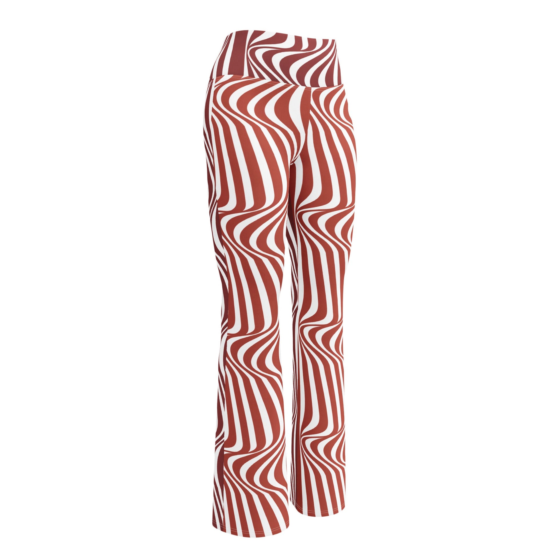 Women's Flare leggings, Tummy Control, Palazzo Pants, Bell Bottom Pants, Yoga Pants - PratSN